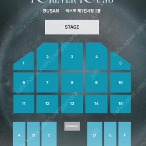 2025 데이식스 부산콘서트 투어콘 첫콘4구역 / 막콘3구역 연석 양도합니다