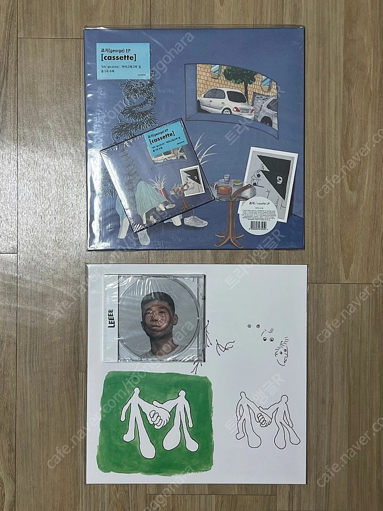 죠지 (George) - 1st Ep Cassette 한정반 미개봉 CD, LP, FRR 한정반 미개봉 LP 판매 이미지