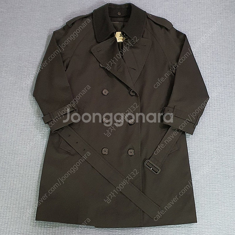 남자100 버버리 더블 트렌치코트--0