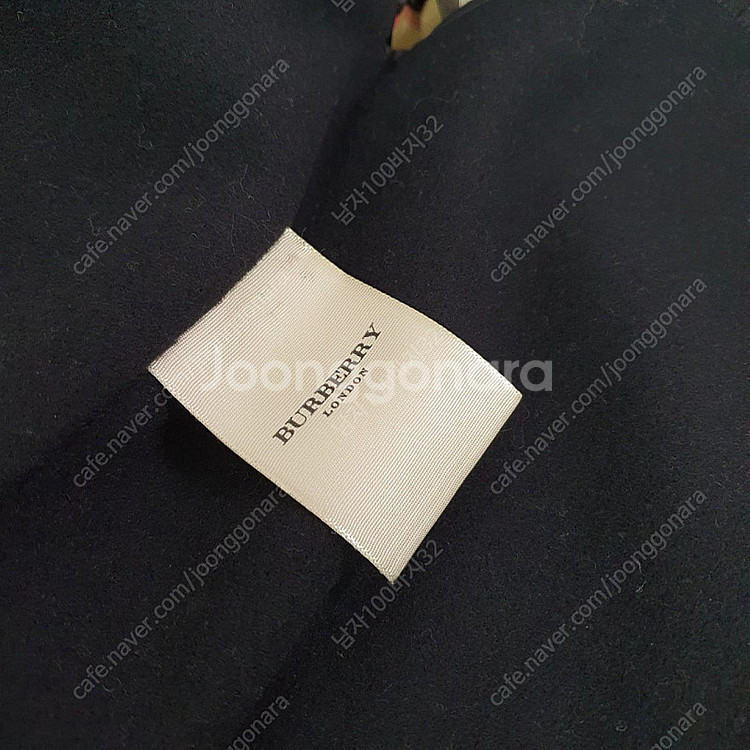 남자100 버버리 더블 트렌치코트--8
