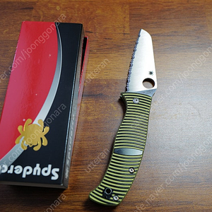 스파이더코(spyderco) 캐리비안, 날 미사용.