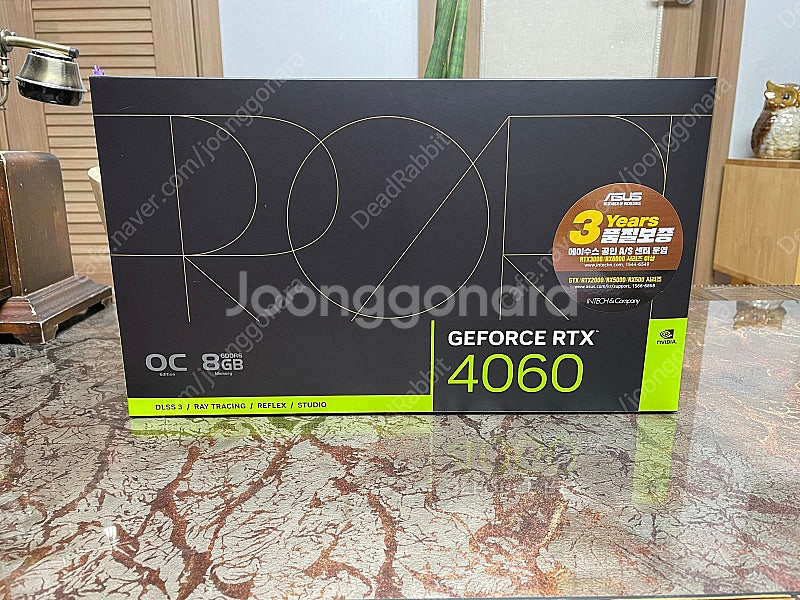 ASUS ProArt 에이수스 프로아트 지포스 RTX 4060 8GB 포항 또는 택배 판매--0