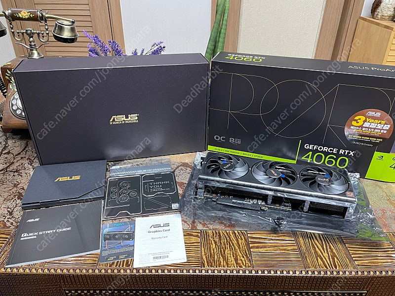 ASUS ProArt 에이수스 프로아트 지포스 RTX 4060 8GB 포항 또는 택배 판매--1