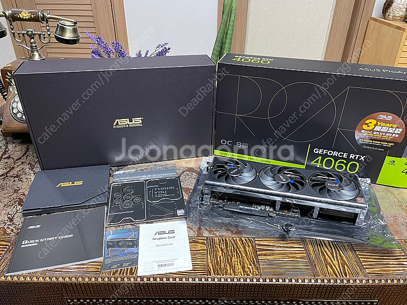 ASUS ProArt 에이수스 프로아트 지포스 RTX 4060 8GB 포항 또는 택배 판매--1