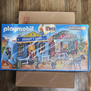 플레이모빌 70012 서부 웨스턴 타운 playmobil 미개봉 새제품 (우체국택배 포함가)