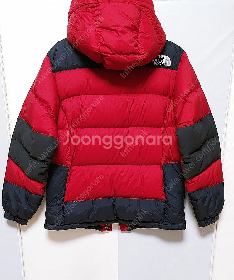 [M] 노스페이스 서밋 패딩점퍼 800 레드블랙1121--6