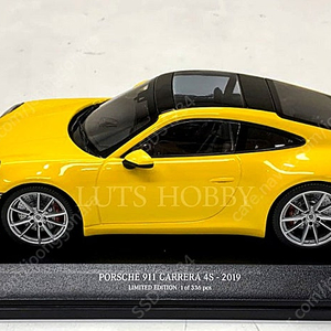 1:18 PORSCHE 911 (992) 4s 쿠퍼 미니챔스 336대 한정판