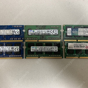 노트북 메모리 DDR3 4GB 6개 노트북 램