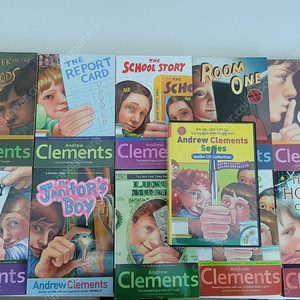 Andrew clements 앤드류클레멘츠 10권 전권 cd세트