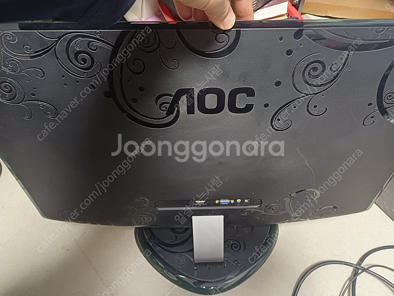 알파스캔 24인치 LED 모니터 팝니다.--5
