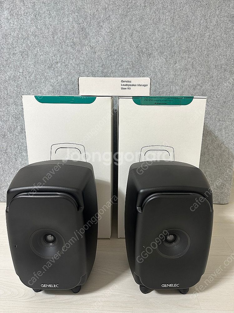 Genelec 8341 블랙 1조 + GLM Kit 판...--0