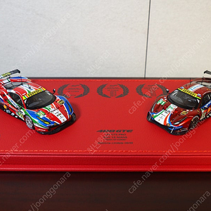 BBR 1/43 페라리 488 GTE AF Corse Set EX53 #06/48 한정판