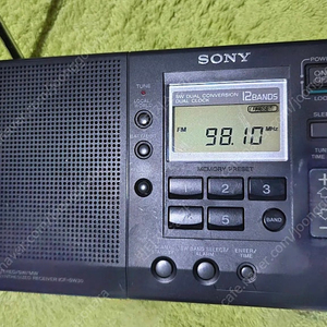 SONY icf-sw30. (최고급 고성능)