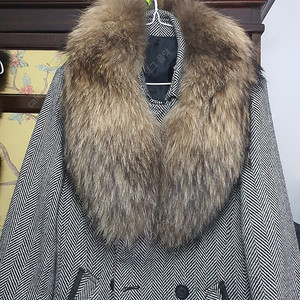 밍크 목도리