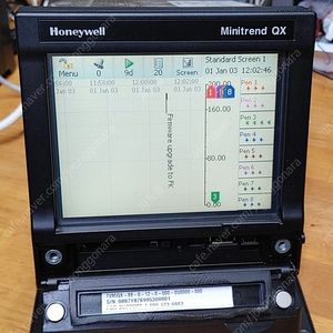 Honeywell Minitrend QX 페이퍼리스 레코더