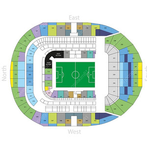 1/26 토트넘 에스터시티 롱사이드 연석 티켓 (103구역)