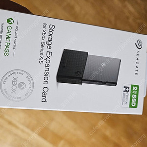 [미개봉]XBOX 엑스박스 시게이트 스토리지 확장카드 2TB