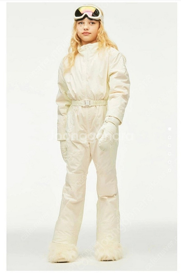 자라 키즈 화이트 스키복 116 사이즈--4