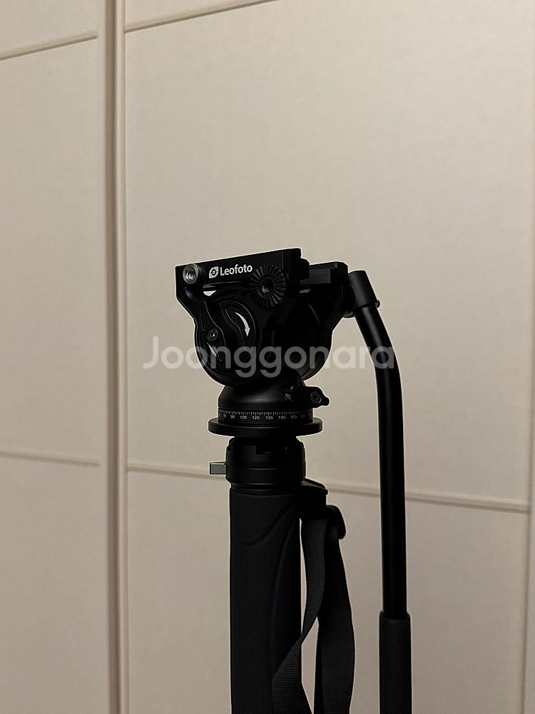 레오포토 모노포드 + 비디오헤드--2