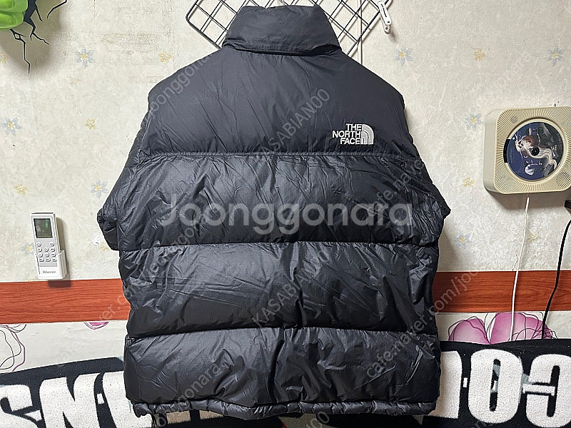 노스페이스 1996 눕시 블랙 해외판 L 사이즈 판매합...--2