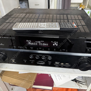 야마하 리시버 Rx-v775 / 신품 리모콘 포함+ CD player