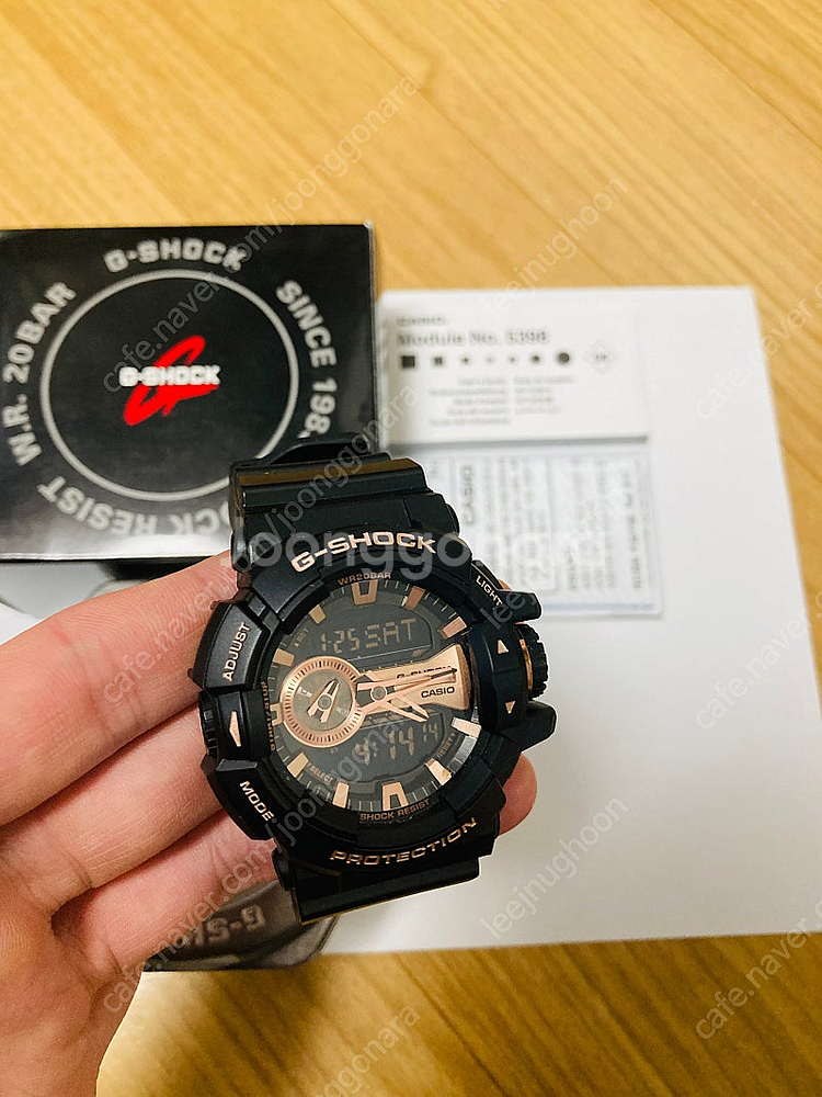 지샥 ga-400gb-1a4dr 새상품 판매합니다--1