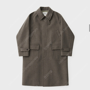 24aw 어나더오피스 voyager Balmacaan Coat코트