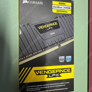 커세어 벤젠스 ddr4 3600 64g