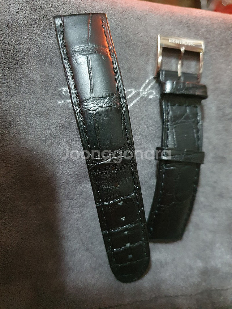 몽블랑 악어가죽 스트랩 19mm--1