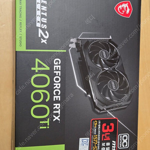 MSI RTX 4060Ti 16GB