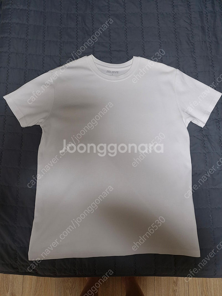 제이엘브 머슬핏 반팔 화이트 3사이즈--0