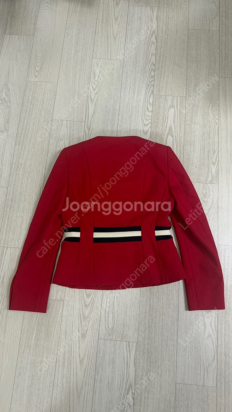 MOSCHINO 모스키노 빈티지 여성용 울 볼레로 크롭...--1