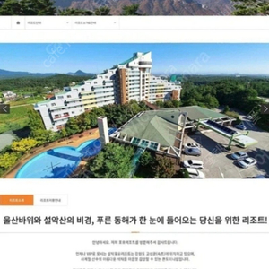 포유리조트1월272829설연휴45평복층,화장실2,취사,반려동물(설악워터피아,설악산,속초중앙시장,해변15분내)숙박양도