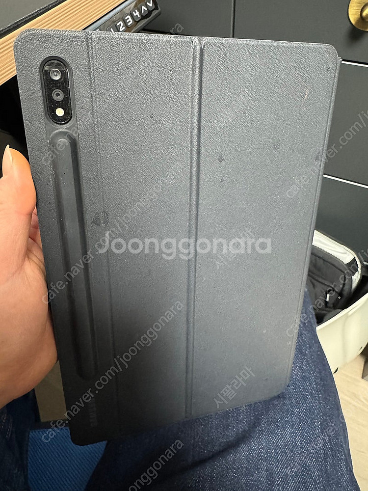 갤럭시탭 s7 128g lte 키보드커버 포함--1