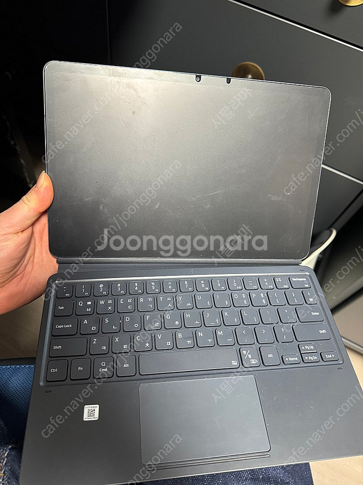 갤럭시탭 s7 128g lte 키보드커버 포함--2