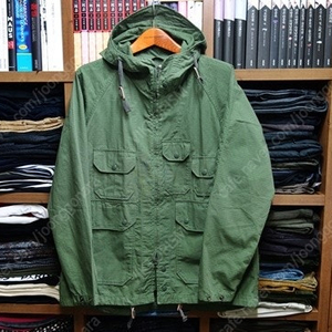 Engineered Garments 엔가 / 아틀란틱 파카 립스탑 올리브 / S (100)