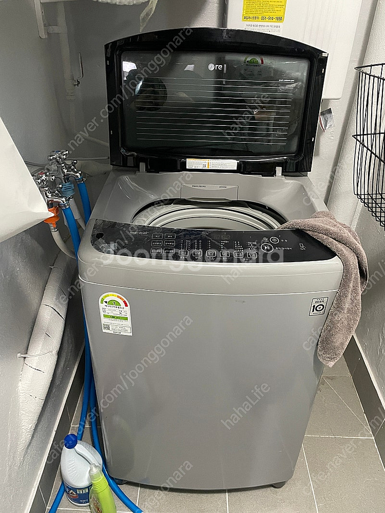 부산 LG 통돌이 세탁기 15kg 세탁기 T15DL--0