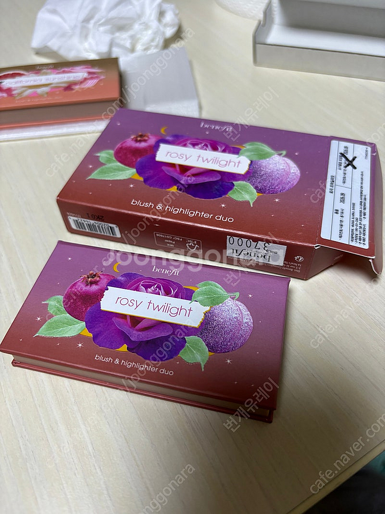 새상품 베네피트 블러쉬 블러셔 하이라이터 듀오--3