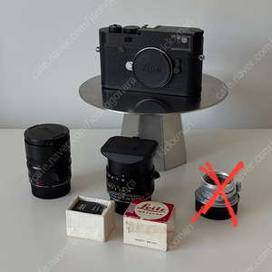 라이카 M10P 블랙 / 주미룩스 35mm fle 현행전 / 주미룩스 50mm 현행전 / 28mm 뷰파인더 블랙 12007