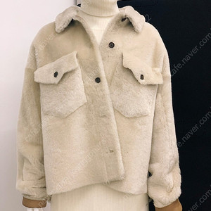 R2W 레디투웨어 fifty shirt shearling jacket