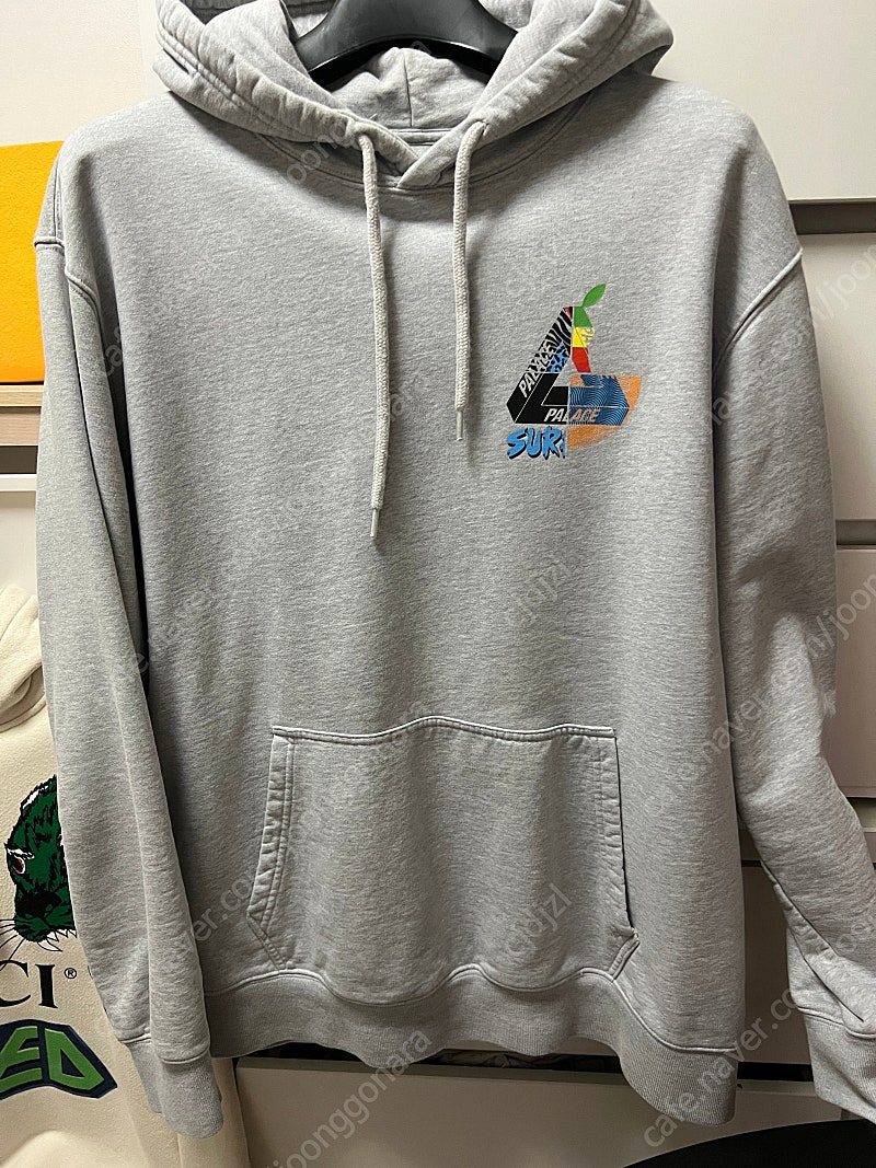 팔라스 21ss 믹스업후디 그래이