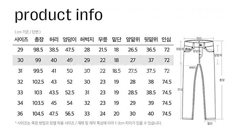 베를린 K47 블랙 린스드 31 (택O)--3