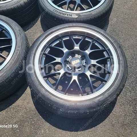 (판매) BBS RS GT st 18인치 휠타이어--2
