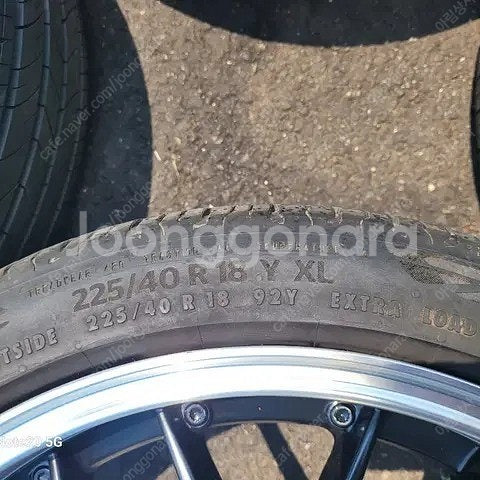 (판매) BBS RS GT st 18인치 휠타이어--5