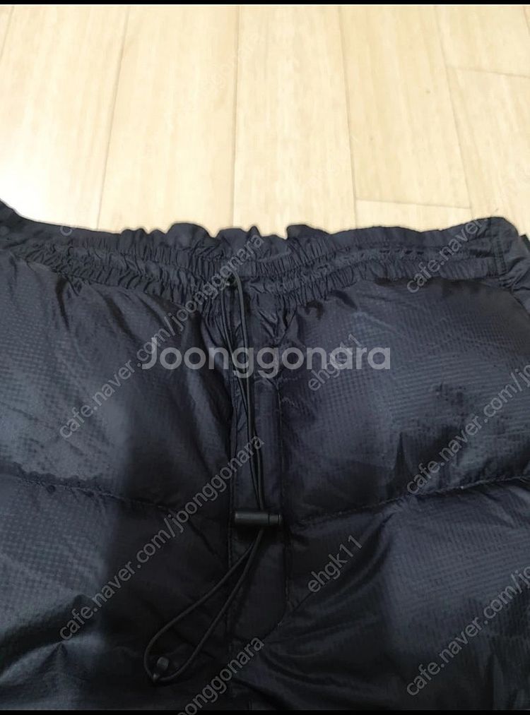 밀레 다운 패딩 바지 xl 사이즈 34정도 팝니다--3