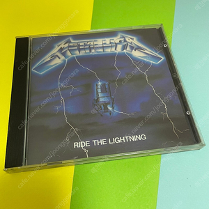 [중고음반/CD] 헤비메탈 메탈리카 Metallica 2집 Ride the Lightning