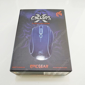 에픽기어 사이클롭스 EPICGEAR CYCLOPS 블랙 유선마우스 팝니다