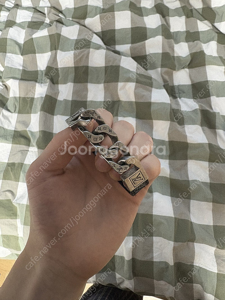 루이비통 모노체인 리베르소 팔찌--2