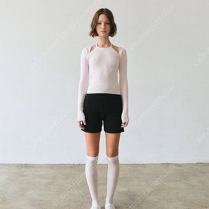 릴리코츠 Rib Knit Shorts