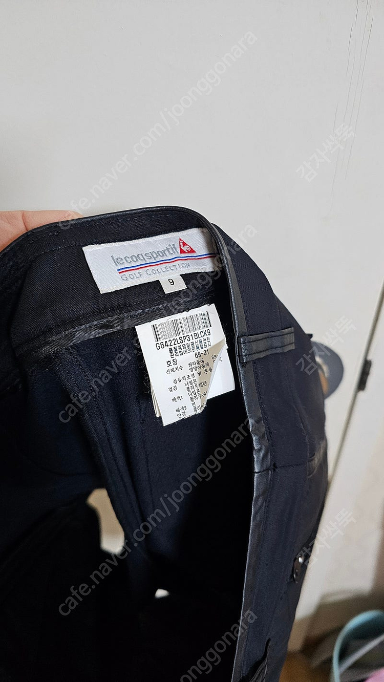 르꼬끄 골프 누빔 반바지--3